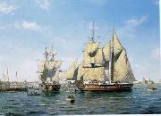 unknow artist Seascape, boats, ships and warships. 112 USA oil painting artist